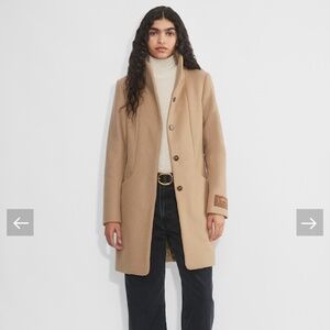 Aritzia - Wilfred - The Cocoon Coat - Camel